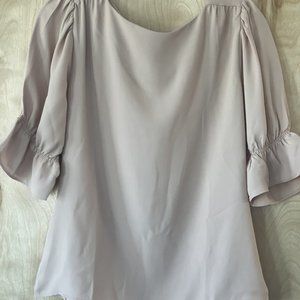 Champagne Ann Taylor Blouse